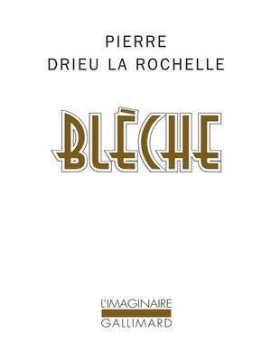 cover image of Blèche